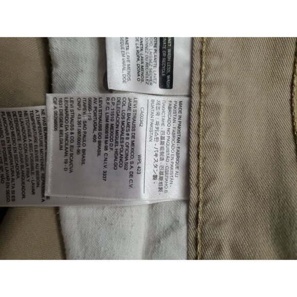 Levi’s 559 Jeans Men's 40x30 Beige Relaxed Straight Fit Denim Casual Pants - Picture 7 of 13